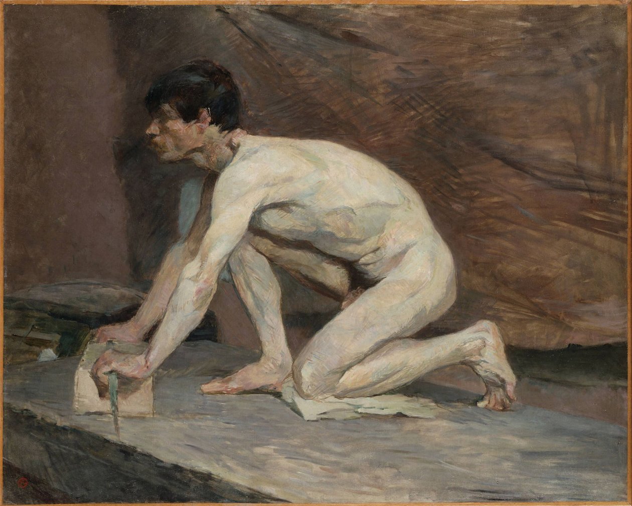 Marmorpoleringsmaskinen av Henri de Toulouse-Lautrec