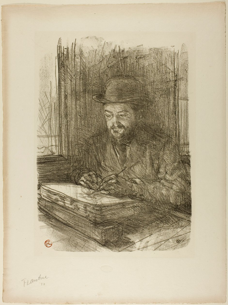 Gravørmesteren, Adolphe Albert av Henri de Toulouse-Lautrec