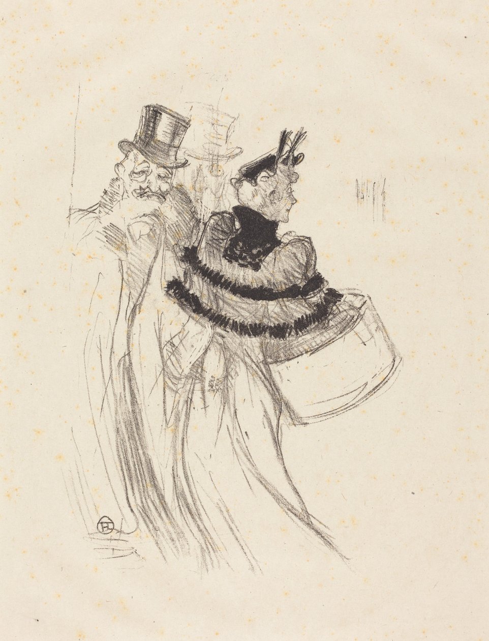 De gamle herrene av Henri de Toulouse-Lautrec