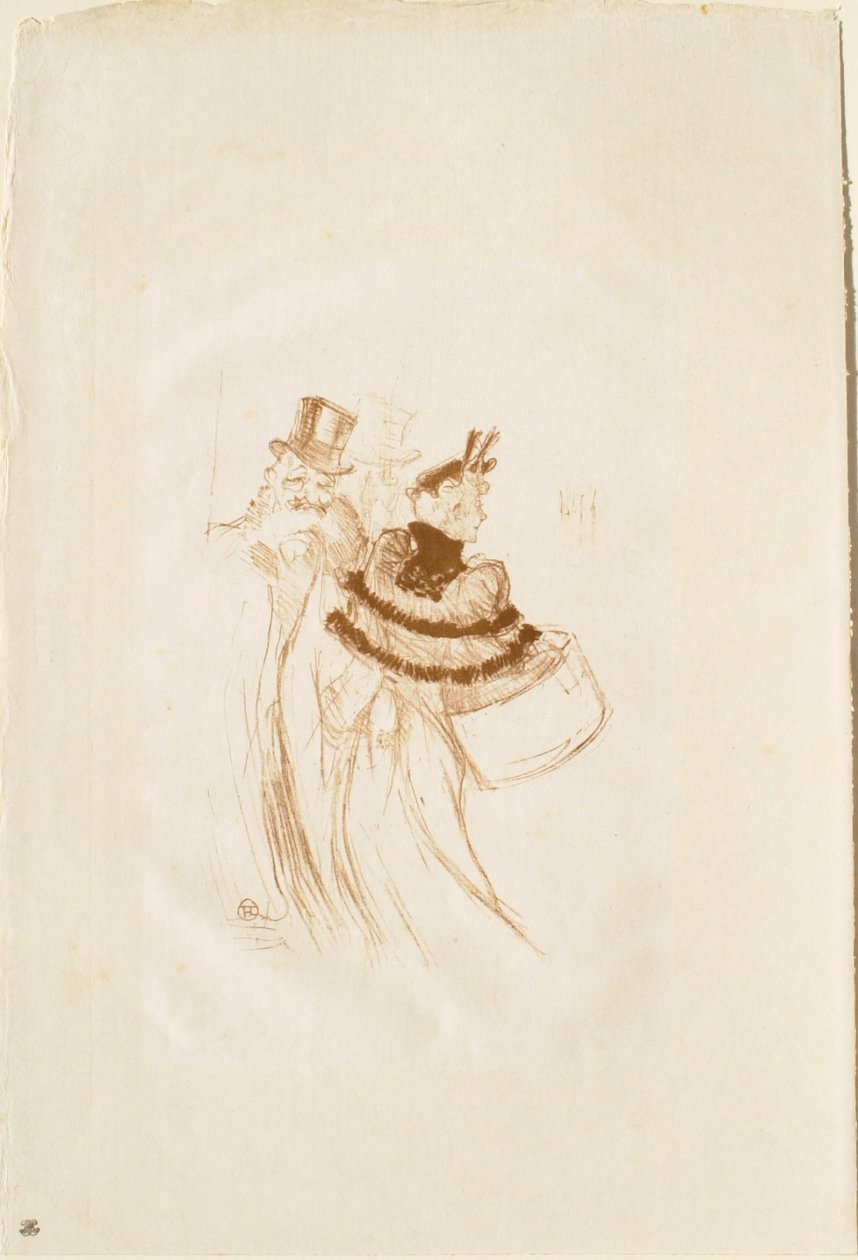 De gamle herrene av Henri de Toulouse-Lautrec