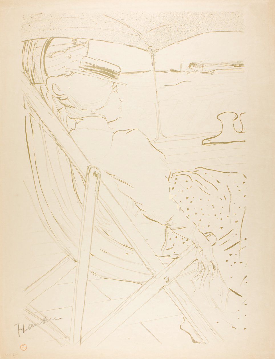 Passasjeren i hytte 54 – et cruise av Henri de Toulouse-Lautrec