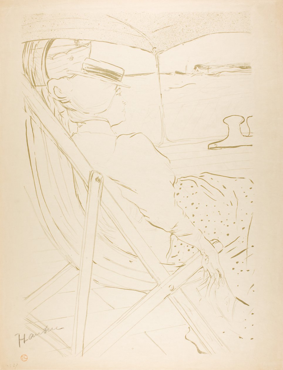 Passasjeren i hytte 54, et cruise av Henri de Toulouse Lautrec