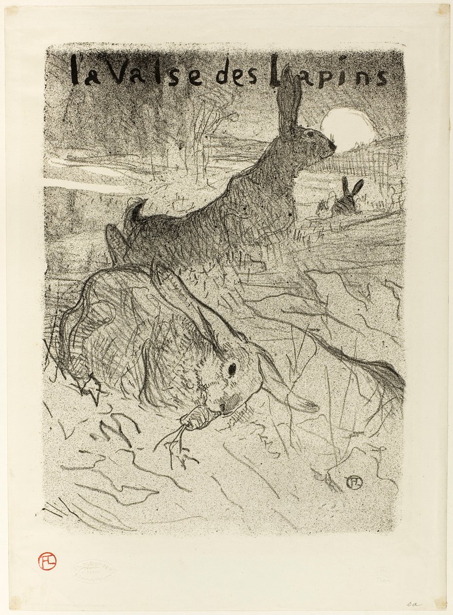 Kaninenes vals av Henri de Toulouse-Lautrec