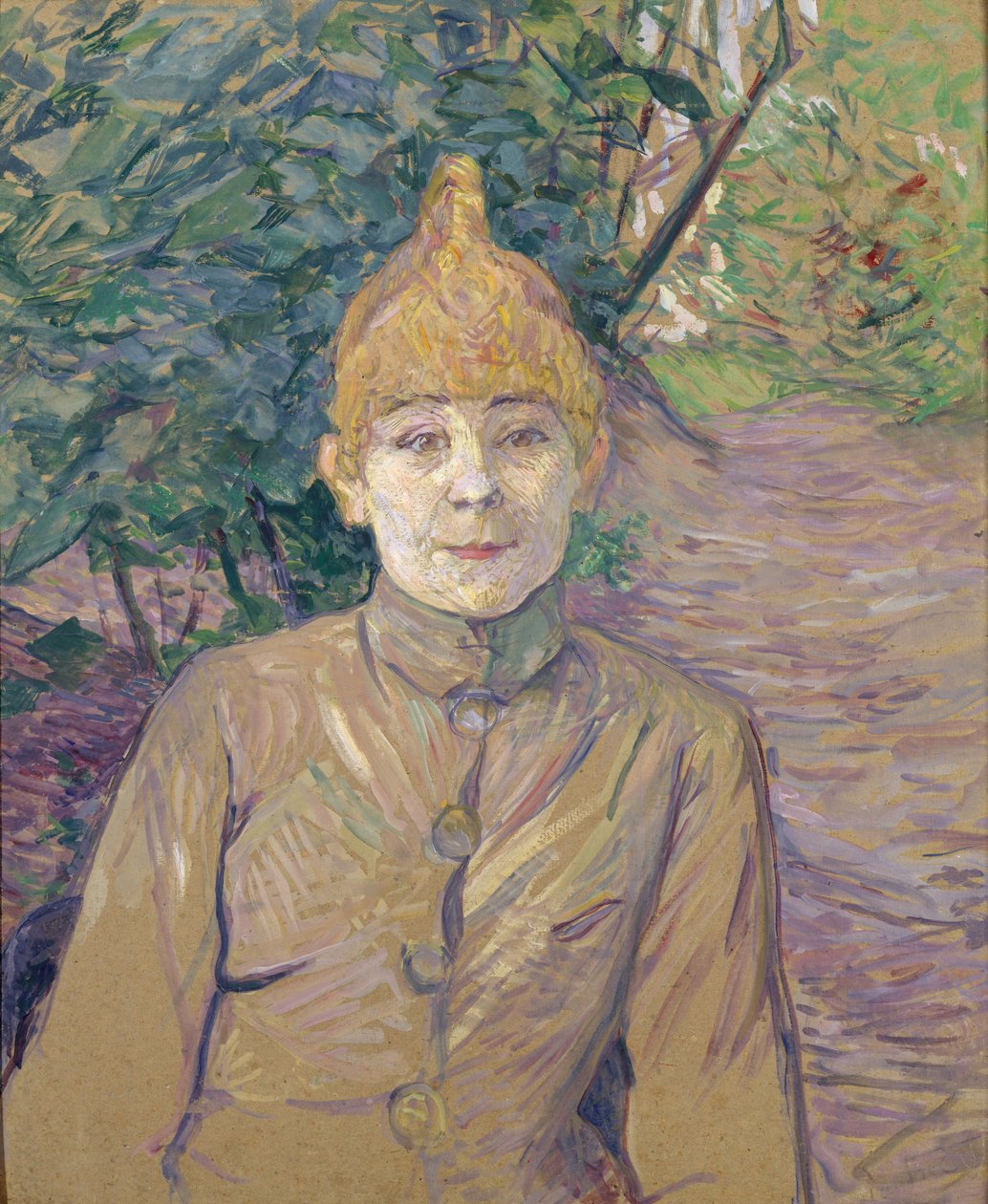 The Streetwalker, ca. 1890-91 (olje på papp) av Henri de Toulouse Lautrec