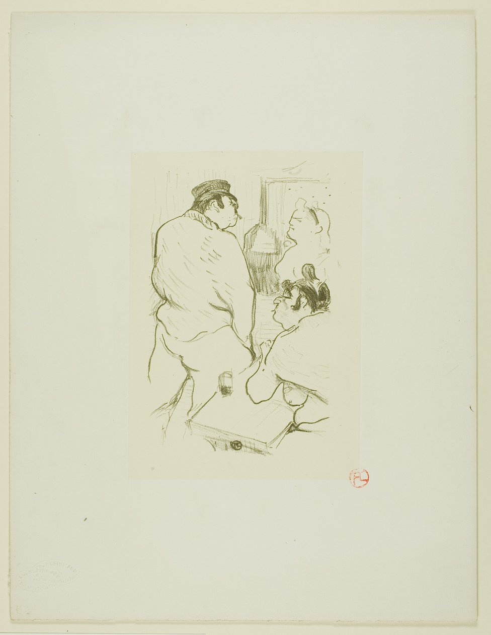 Terroren til Grenelle av Henri de Toulouse-Lautrec