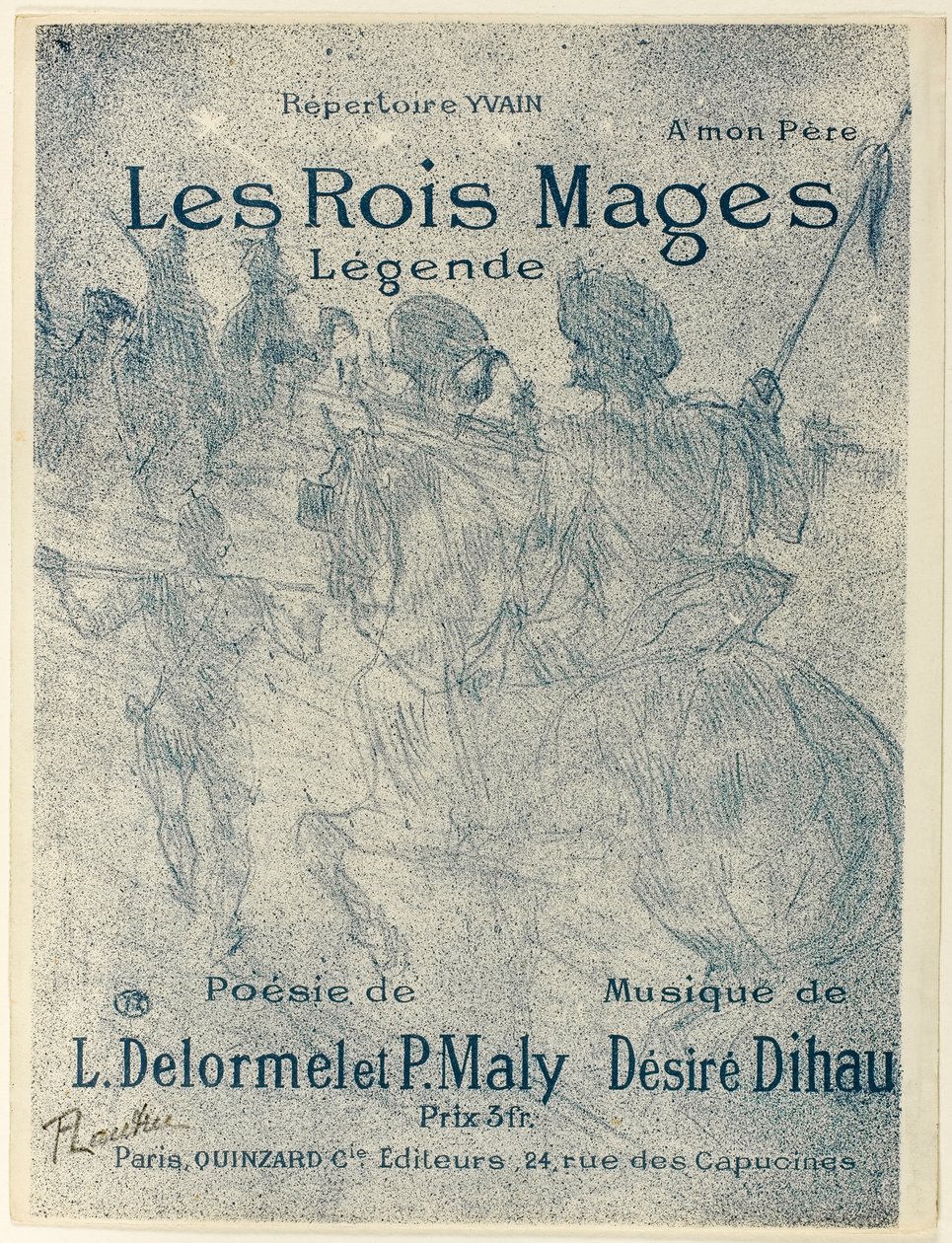 De tre vise menn av Henri de Toulouse-Lautrec