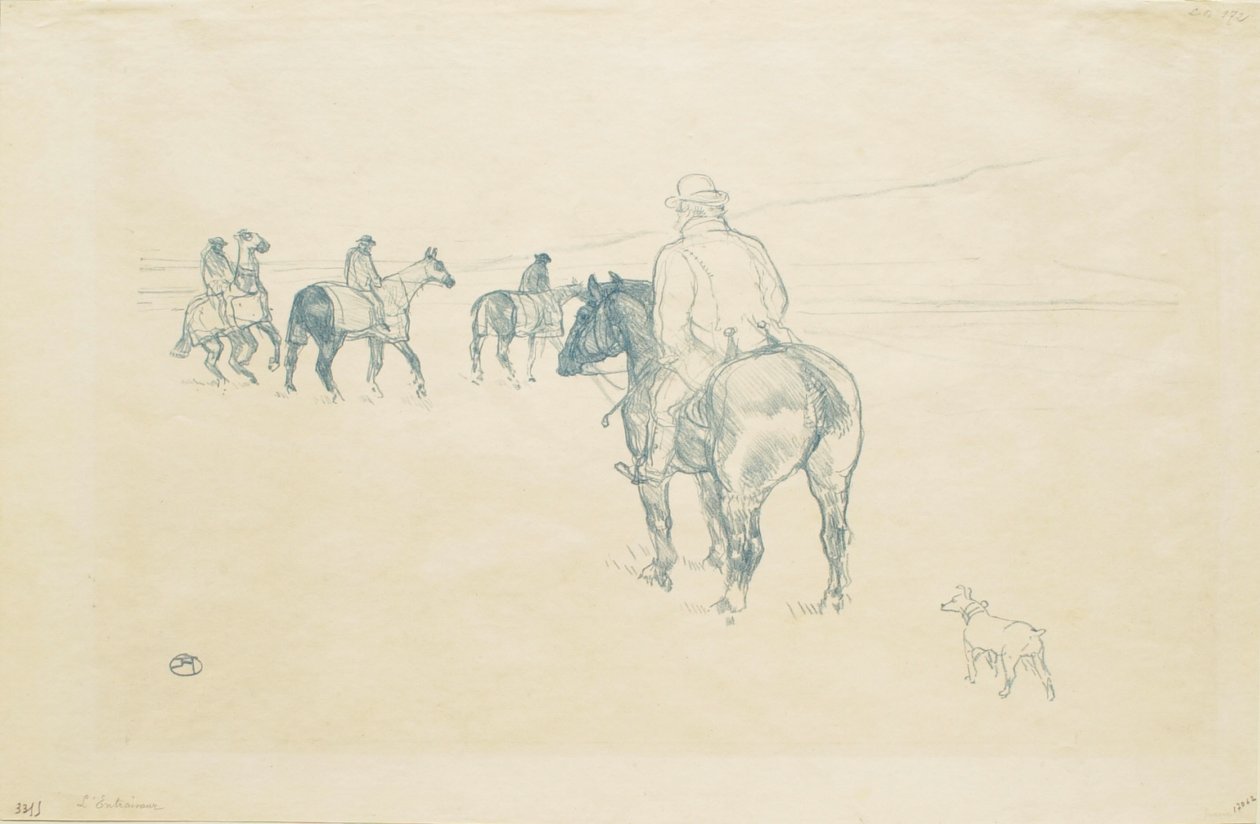 Treneren av Henri de Toulouse-Lautrec