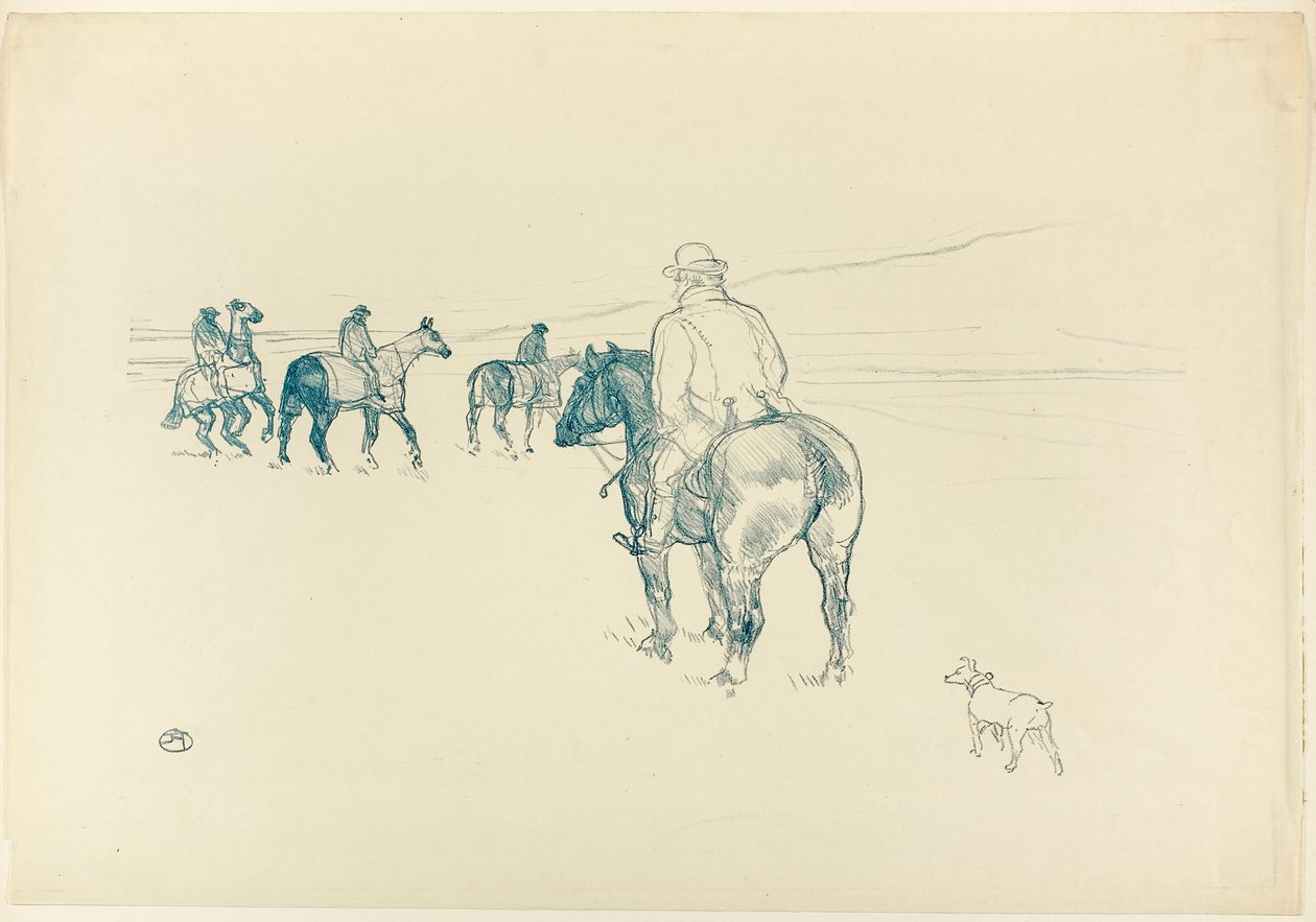 Treneren av Henri de Toulouse-Lautrec