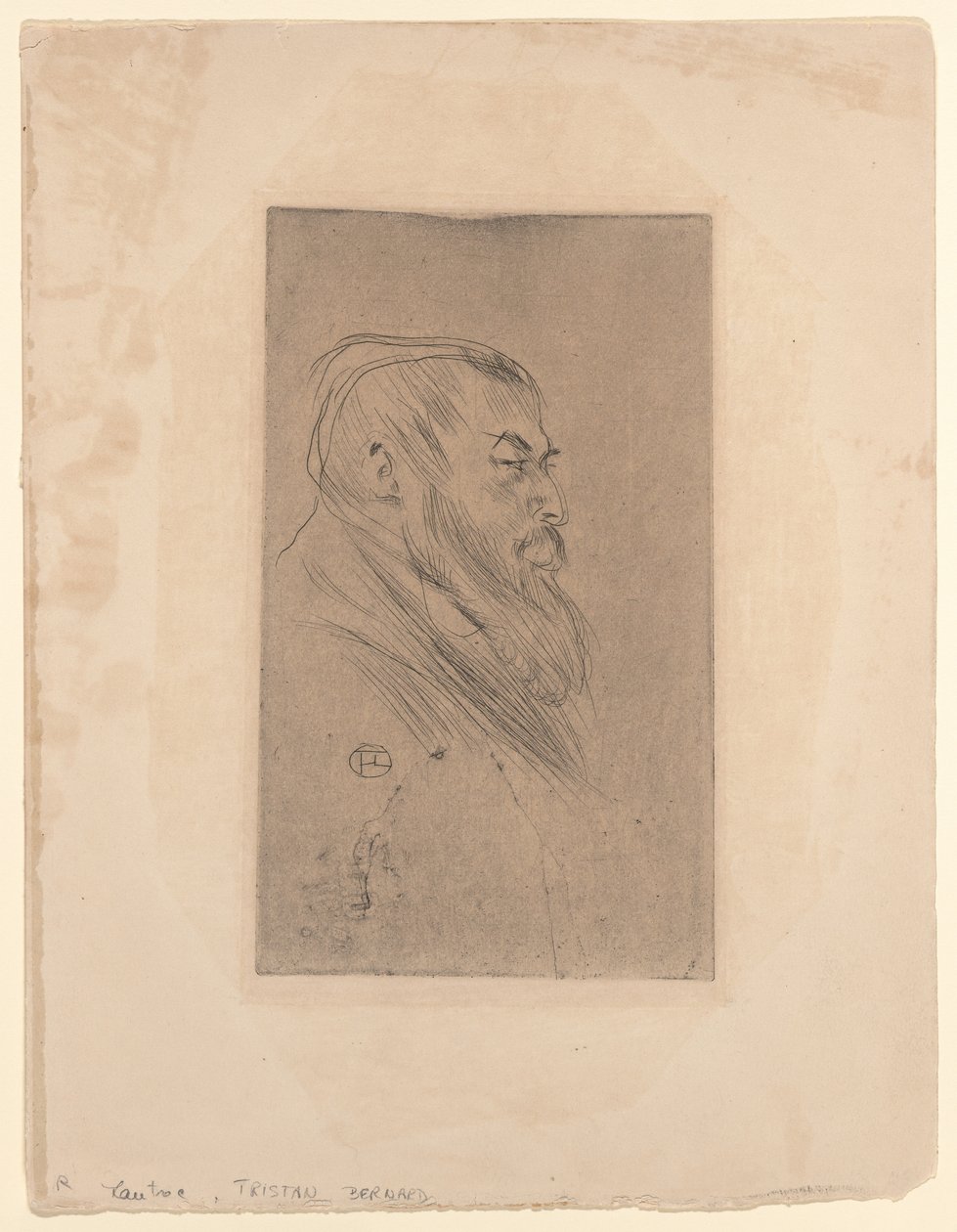 Tristan Bernard av Henri de Toulouse-Lautrec