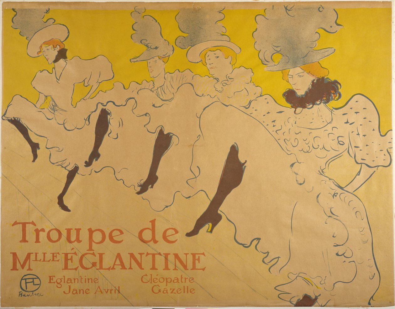 Mlle Églantines tropp av Henri de Toulouse-Lautrec