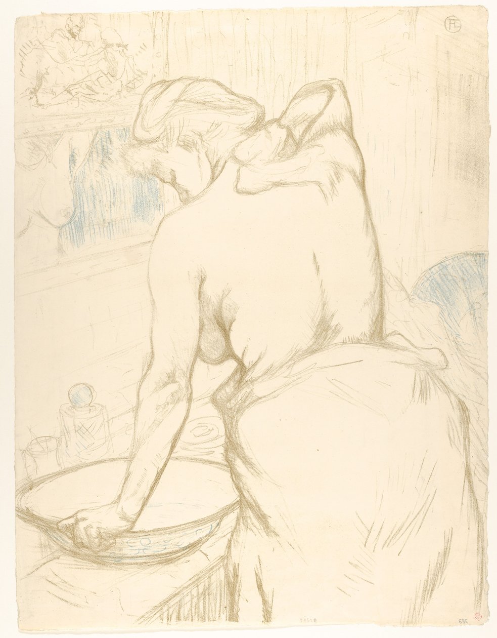 Vasking av Henri de Toulouse-Lautrec
