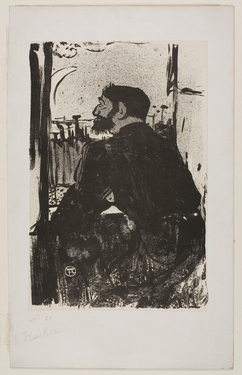 hvit natt av Henri de Toulouse-Lautrec