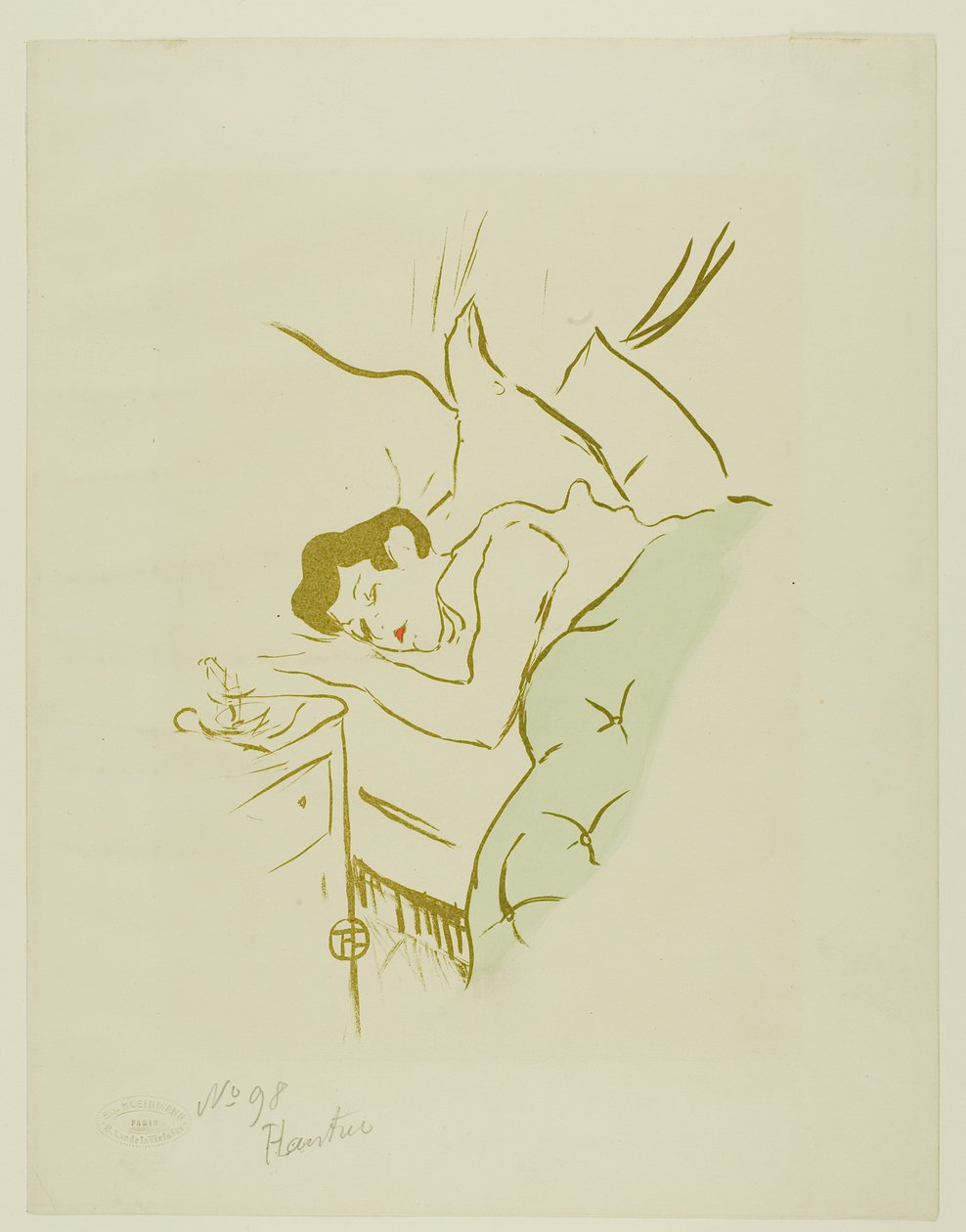 Munnen din av Henri de Toulouse-Lautrec