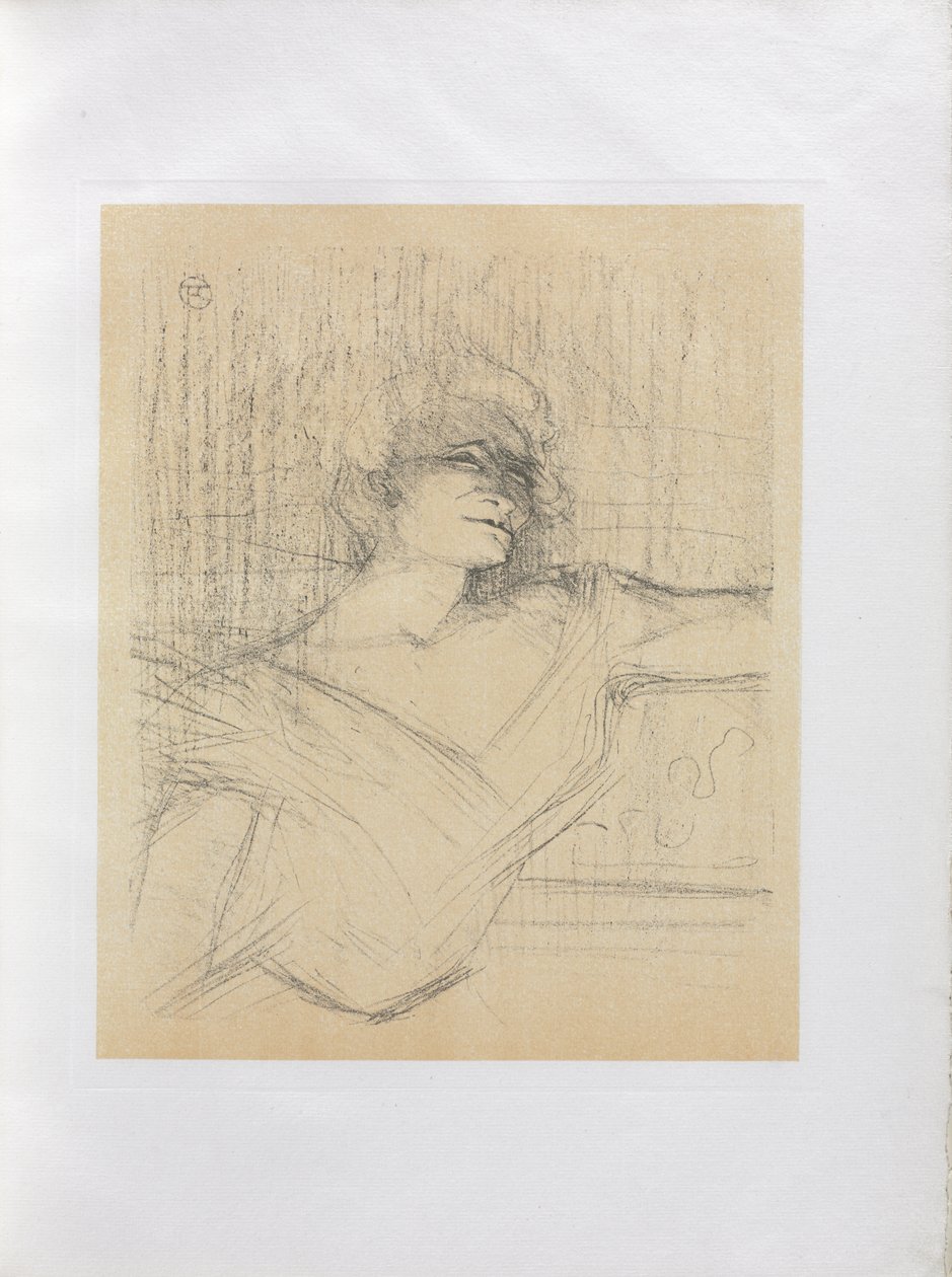 Yvette Guilbert-English Series: I limet av Henri de Toulouse-Lautrec