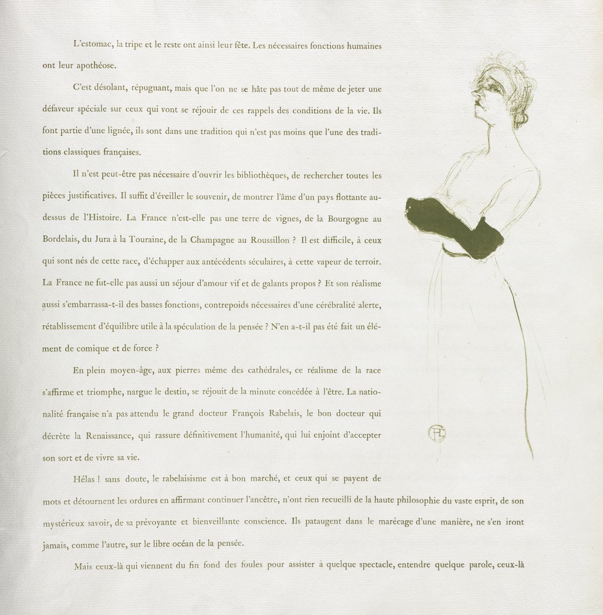 Yvette Guilbert-French Series: nr. 10 av Henri de Toulouse-Lautrec