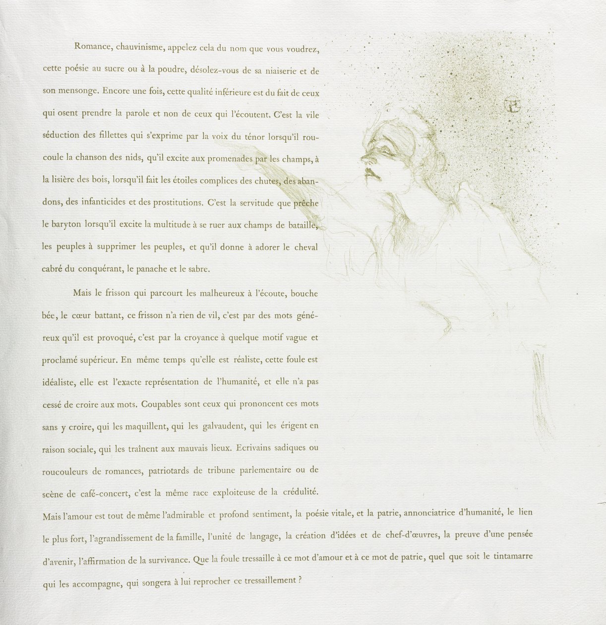 Yvette Guilbert-French Series: nr. 12 av Henri de Toulouse-Lautrec