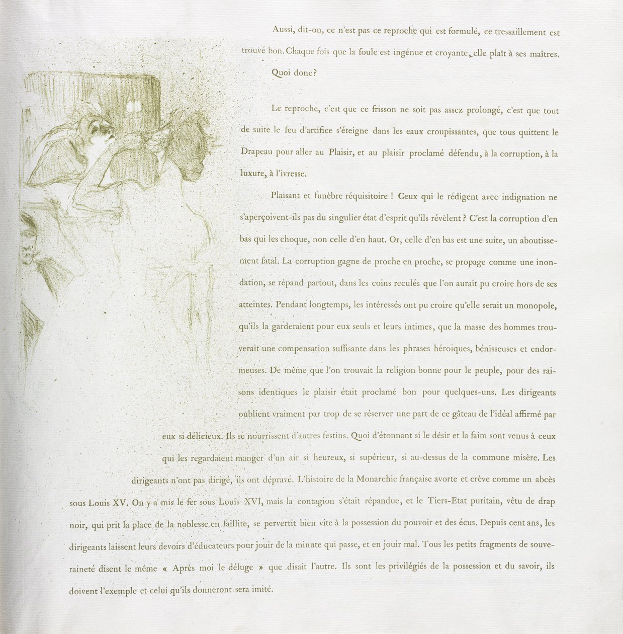 Yvette Guilbert-French Series: nr. 13 av Henri de Toulouse-Lautrec