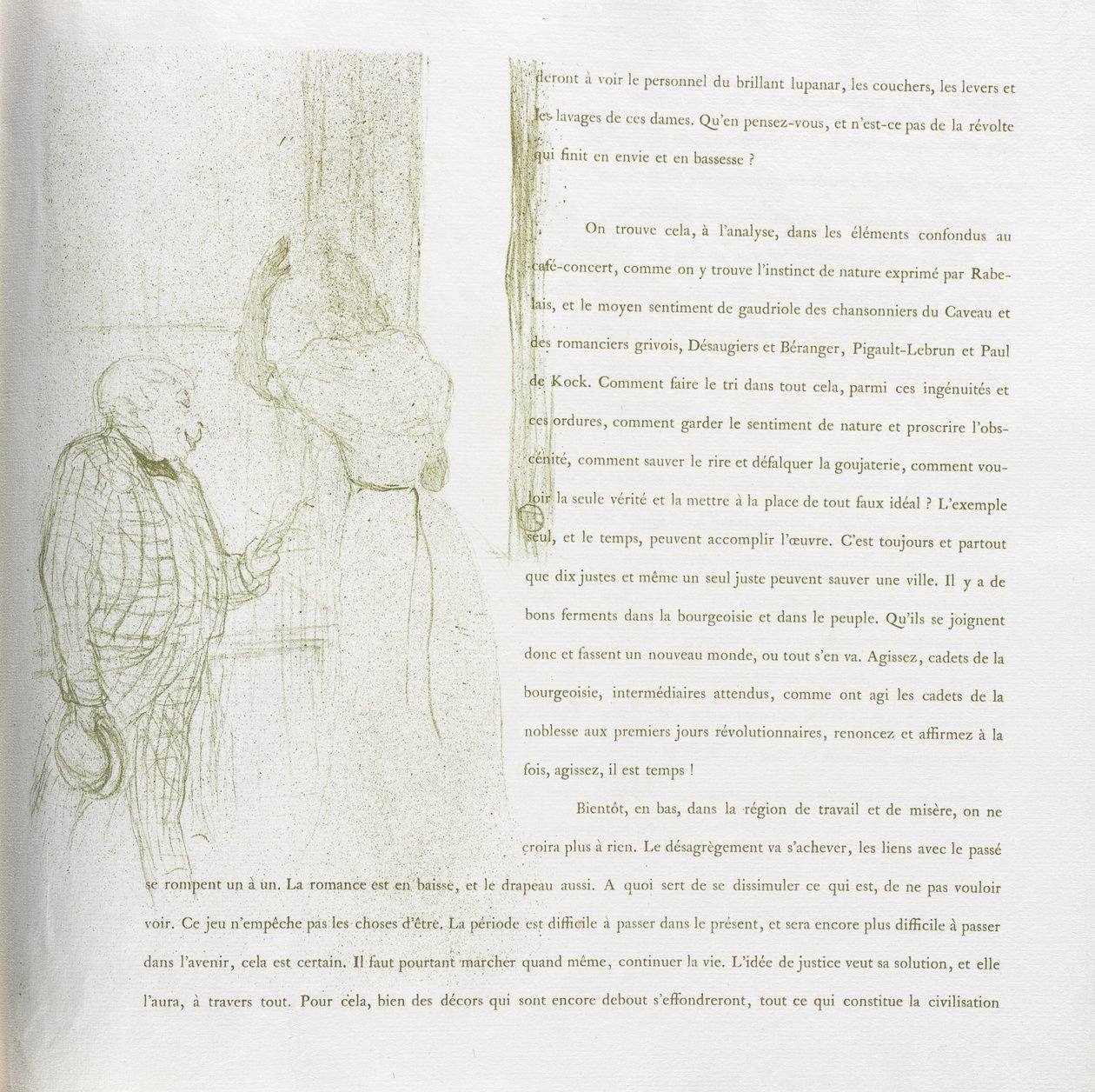 Yvette Guilbert-French Series: nr. 15 av Henri de Toulouse-Lautrec