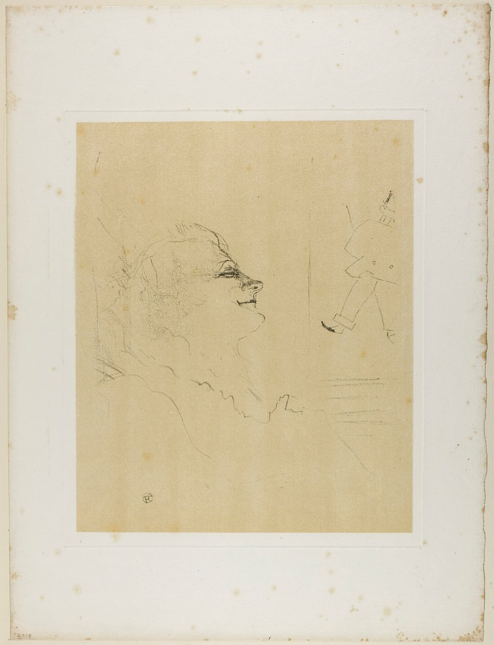 Yvette Guilbert—Pessima, fra Yvette Guilbert av Henri de Toulouse-Lautrec