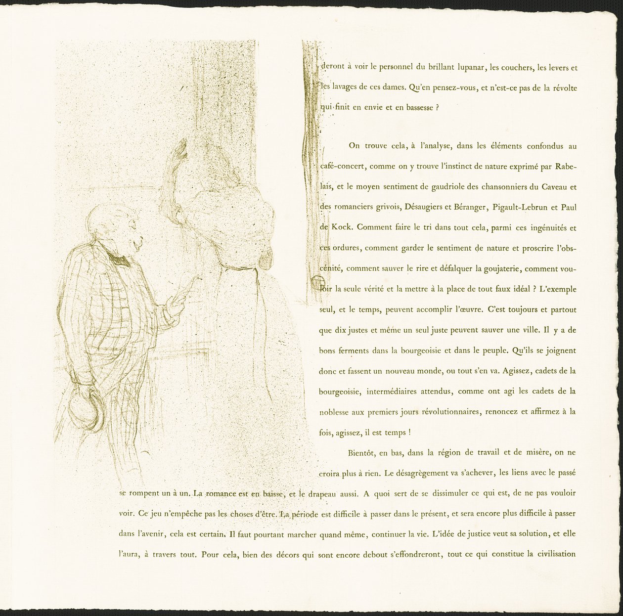 Yvette Guilbert av Henri de Toulouse-Lautrec