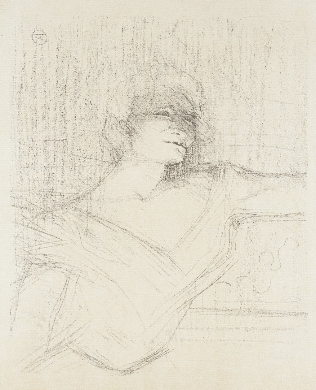 Yvette Guilbert, Dans la Glu av Henri de Toulouse-Lautrec
