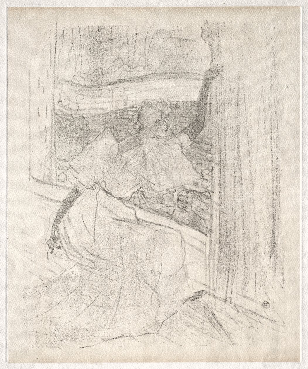 Yvette Guilbert: Hilsen publikum av Henri de Toulouse-Lautrec