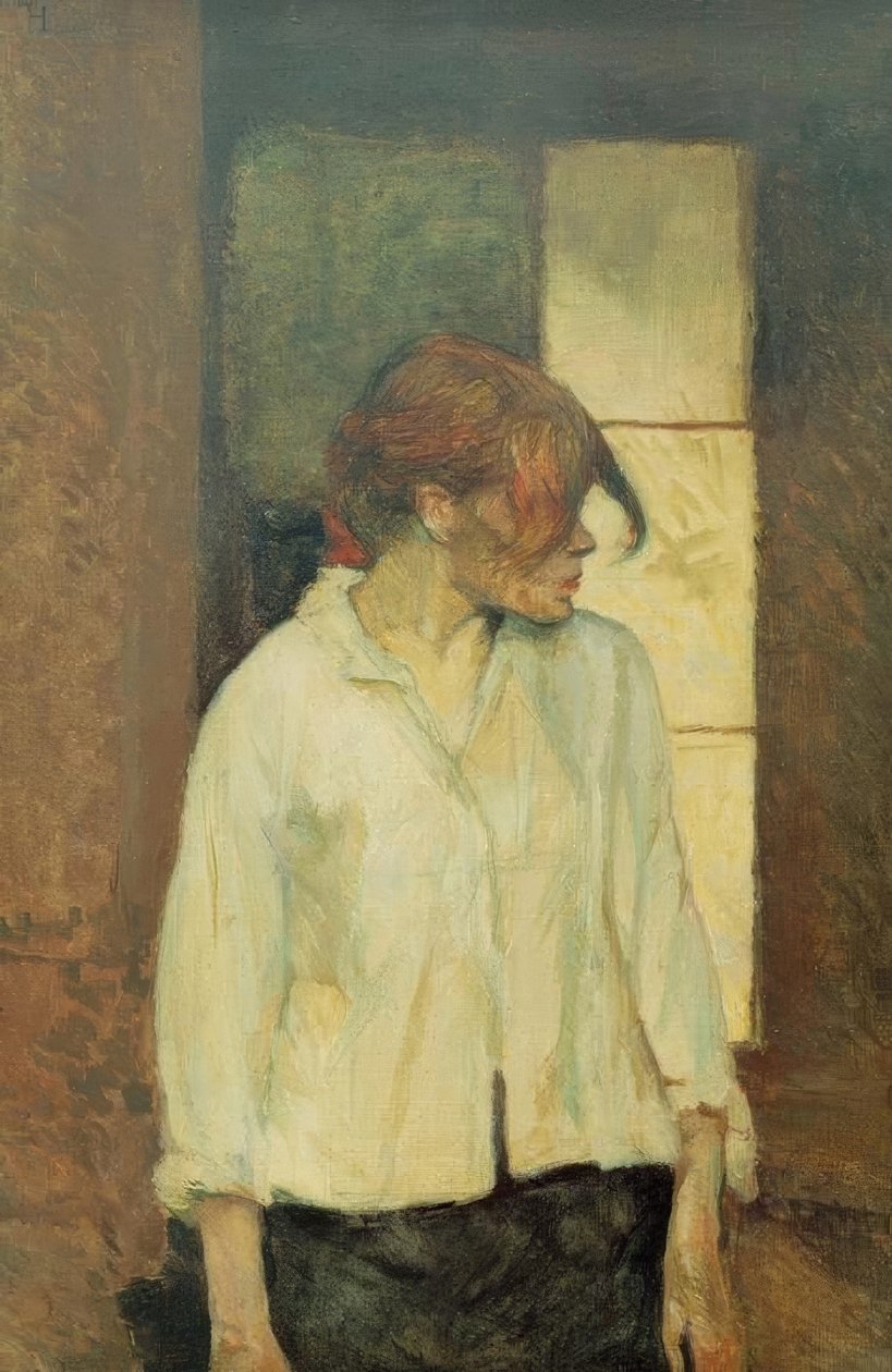 I Montrouge - Rosa la Rouge av Henri de Toulouse Lautrec