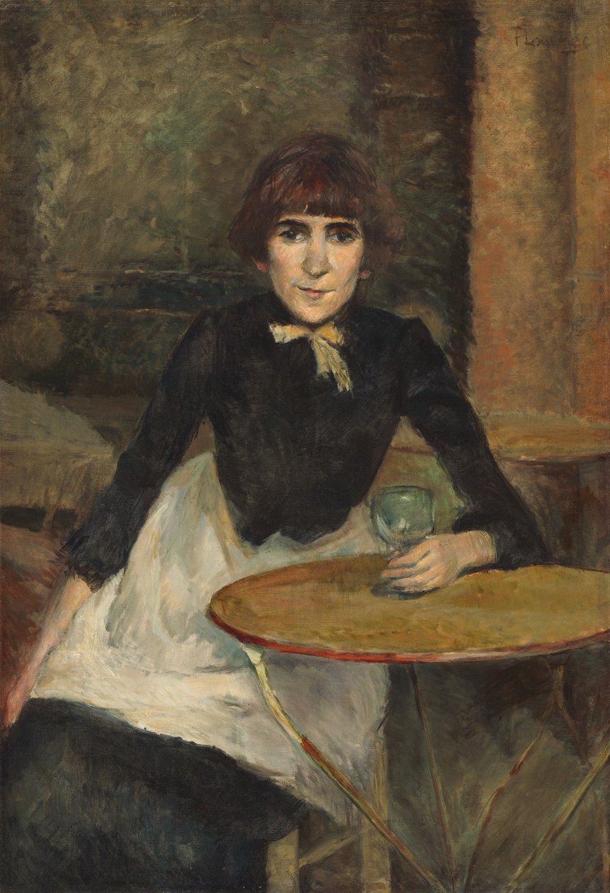 A la Bastille (Jeanne Wenz) av Henri de Toulouse Lautrec
