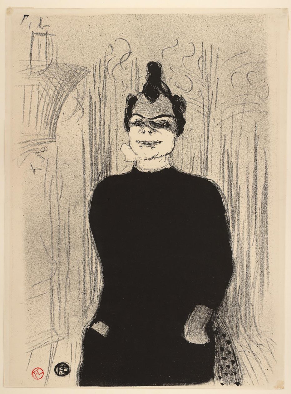 På La Gaieté Rochechouart, Nicolle av Henri de Toulouse Lautrec