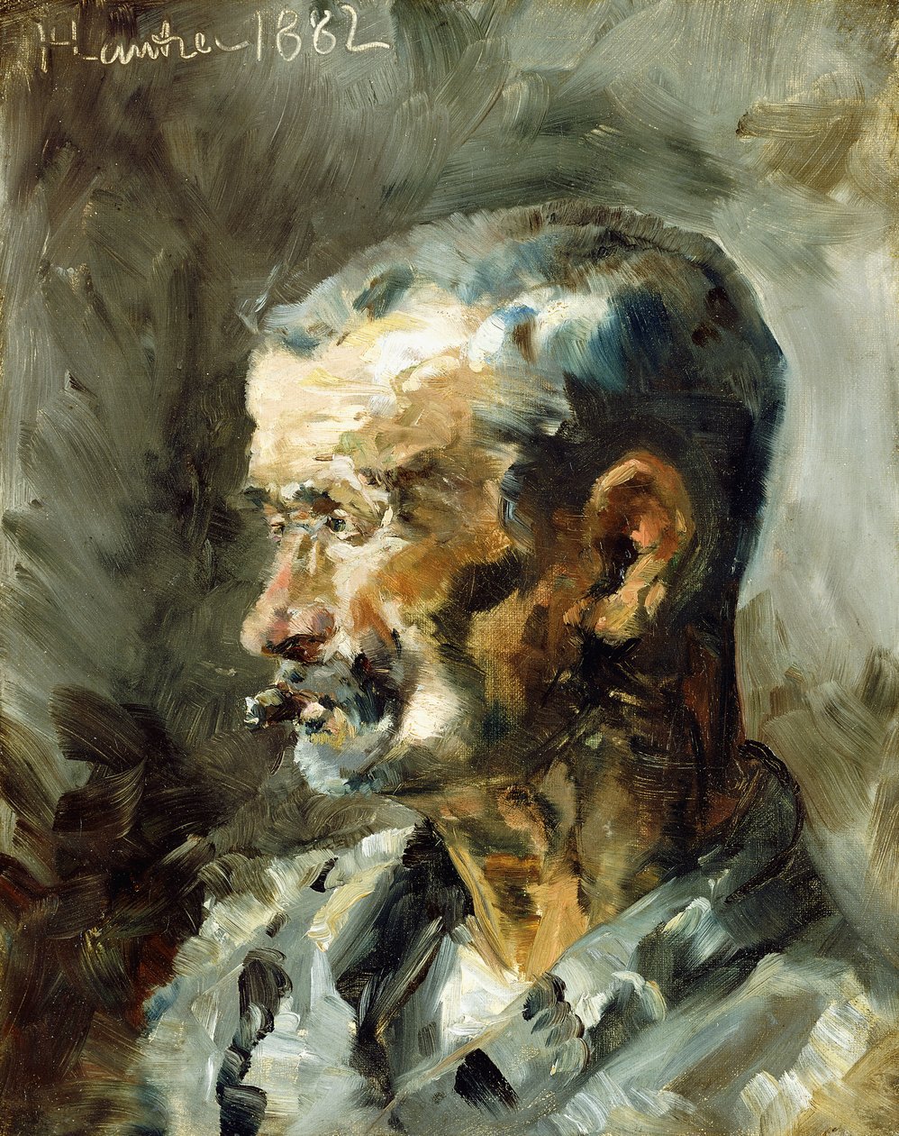En arbeider ved Ceyleran, 1882 av Henri de Toulouse Lautrec