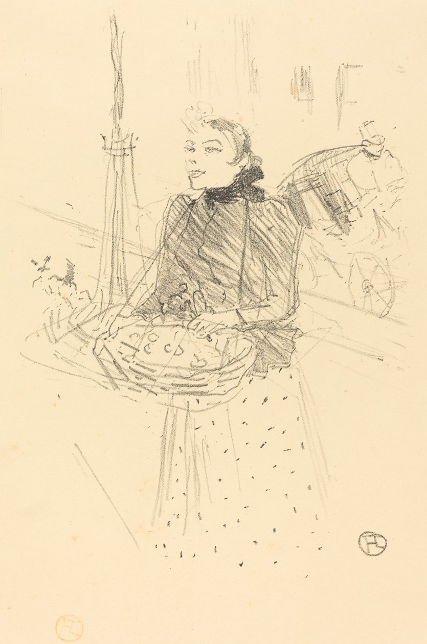 Kjøp de vakre fiolene mine av Henri de Toulouse Lautrec