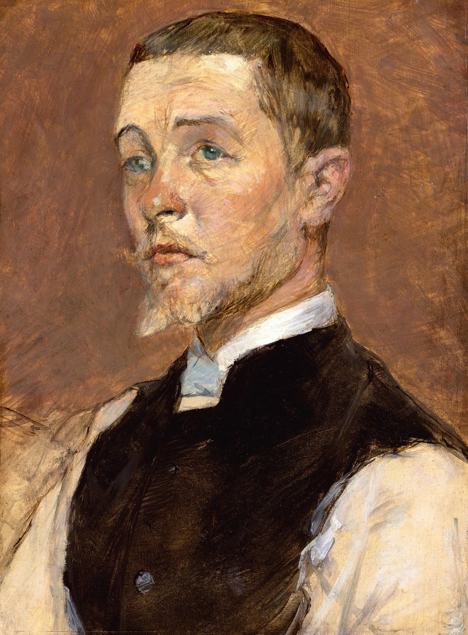 Albert René Grenier 1858-1925, 1887. av Henri de Toulouse Lautrec
