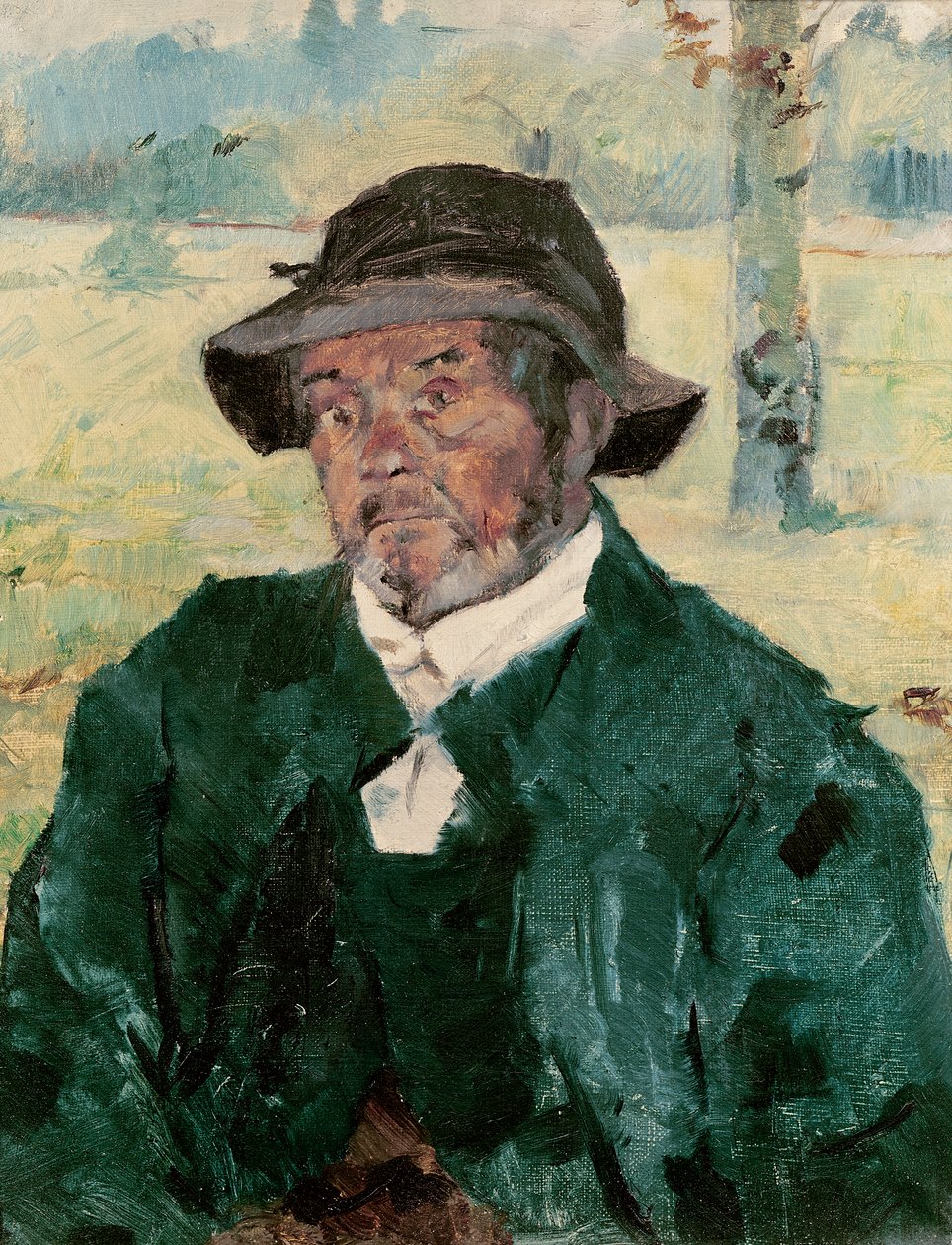 En gammel mann, Celeyran av Henri de Toulouse Lautrec