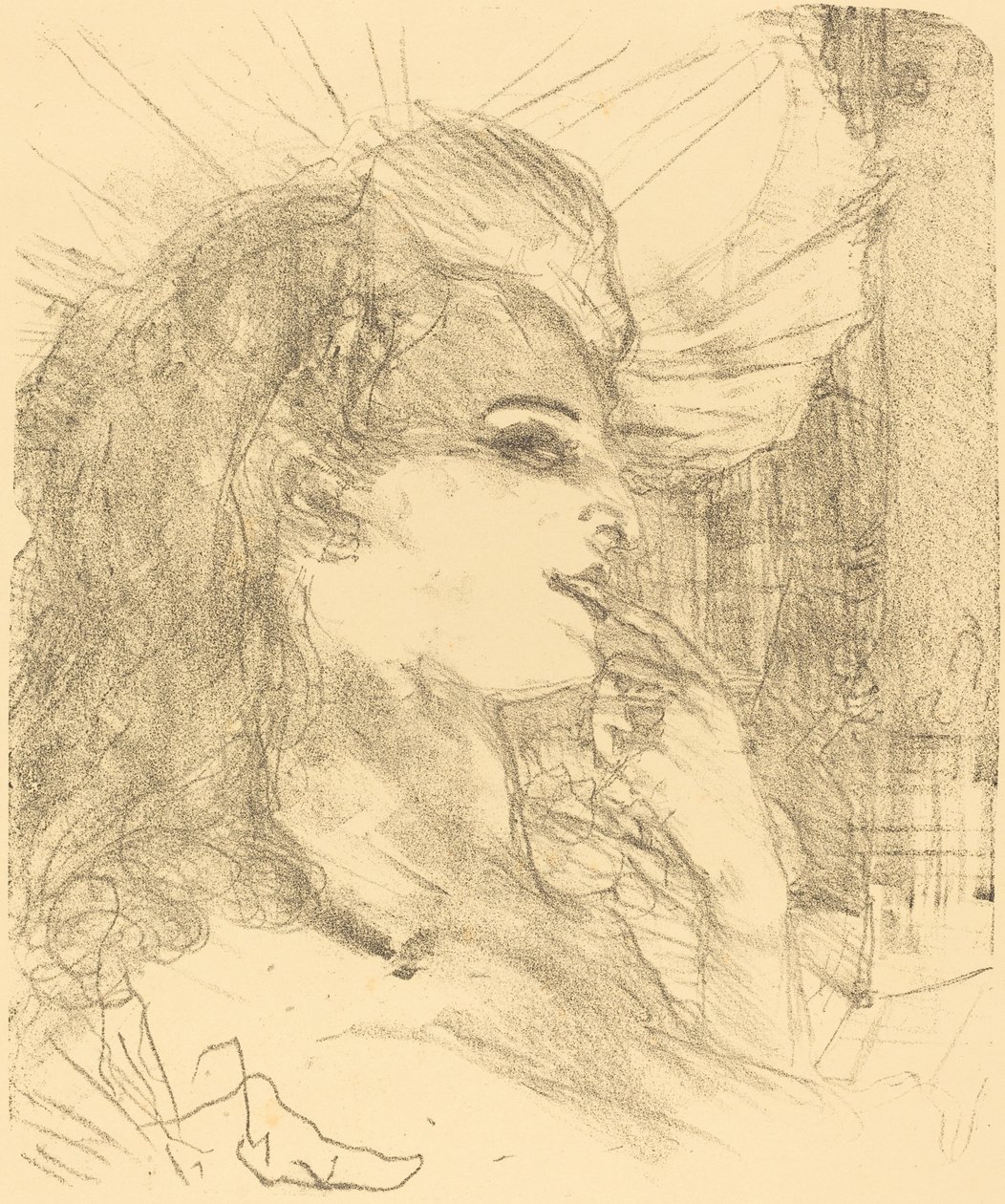 Anna Held, 1896. av Henri de Toulouse Lautrec