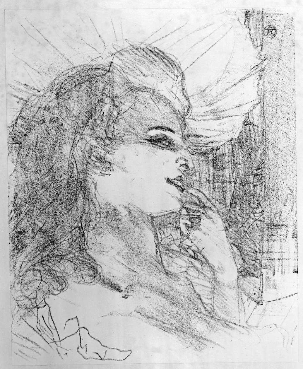 Anna Held, 1898 av Henri de Toulouse Lautrec