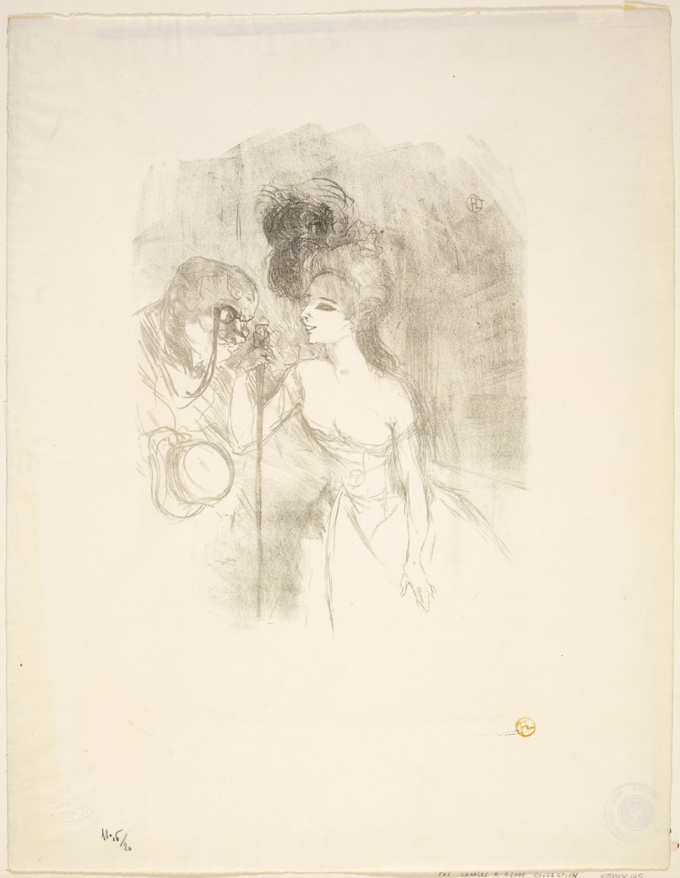 Anna Held og Baldy av Henri de Toulouse Lautrec