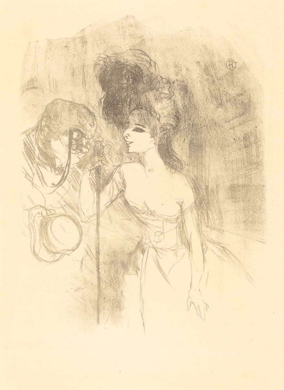 Anna Held og Baldy Anna Held et Baldy, 1896. av Henri de Toulouse Lautrec