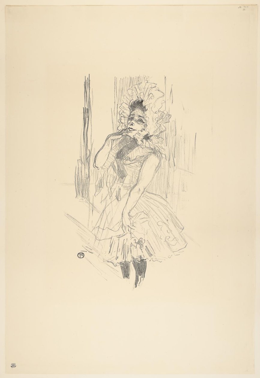 Anna Held, i Alle disse damene på teatret av Henri de Toulouse Lautrec