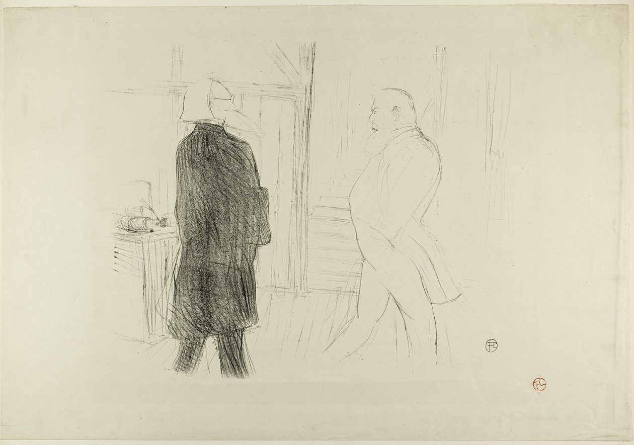 Antoine og Gémier, i en konkurs av Henri de Toulouse Lautrec