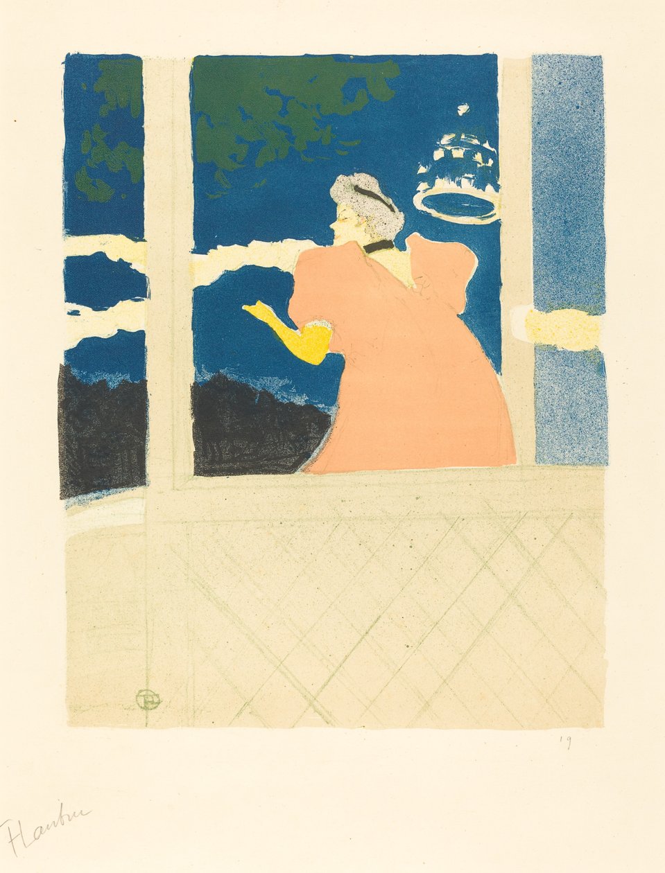 La Ambasadorii norvegieni av Henri de Toulouse Lautrec