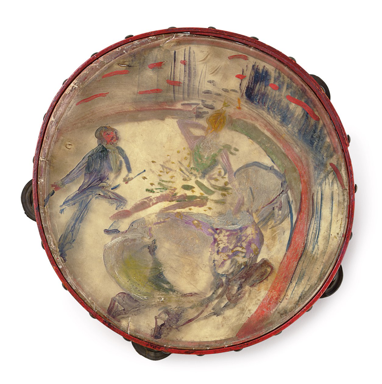 På Sirkus: Rytter; Au cirque: ecuyere, 1888 av Henri de Toulouse Lautrec