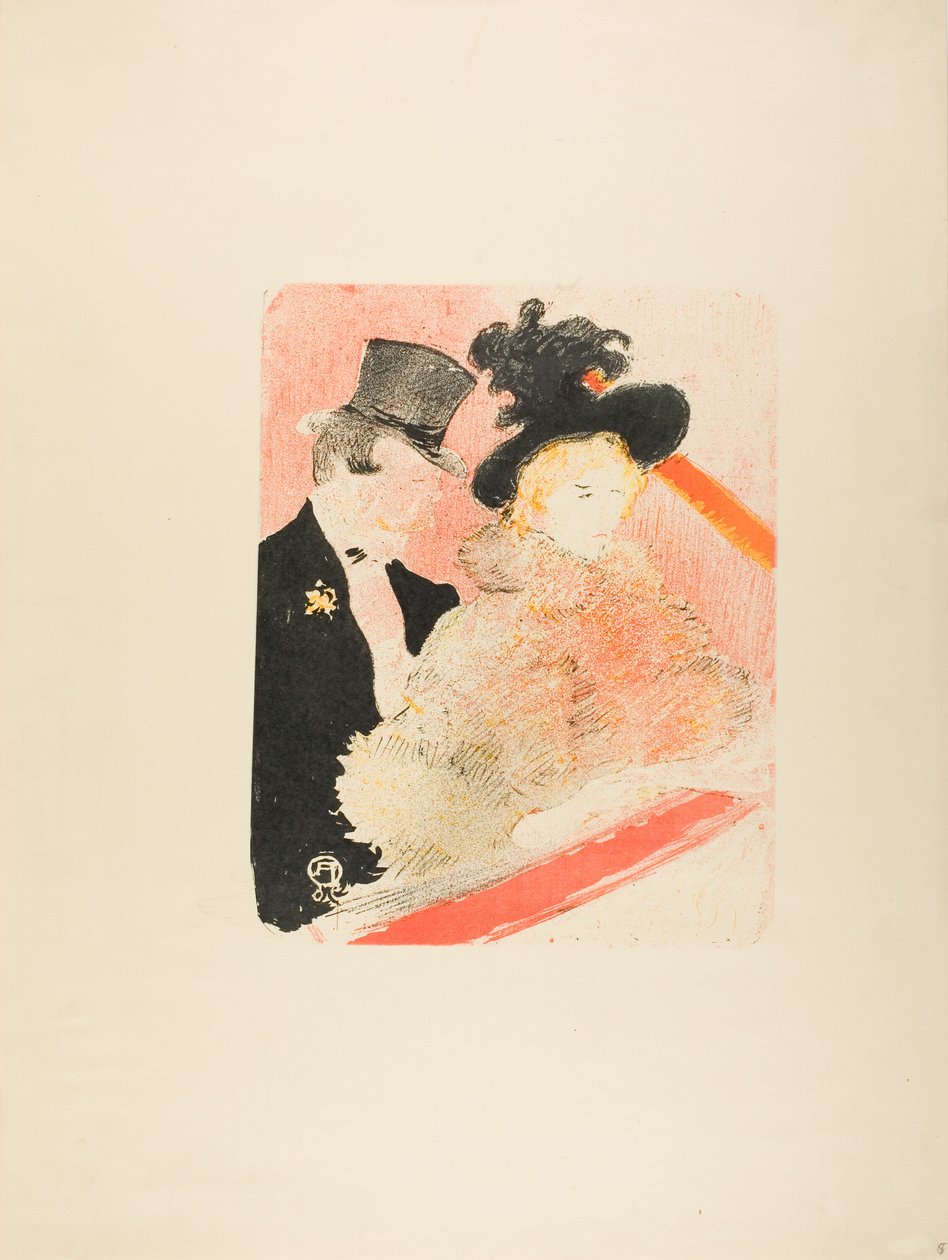 På konserten av Henri de Toulouse Lautrec
