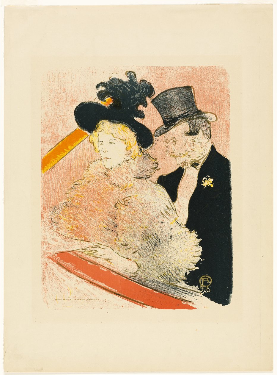 På konserten av Henri de Toulouse Lautrec