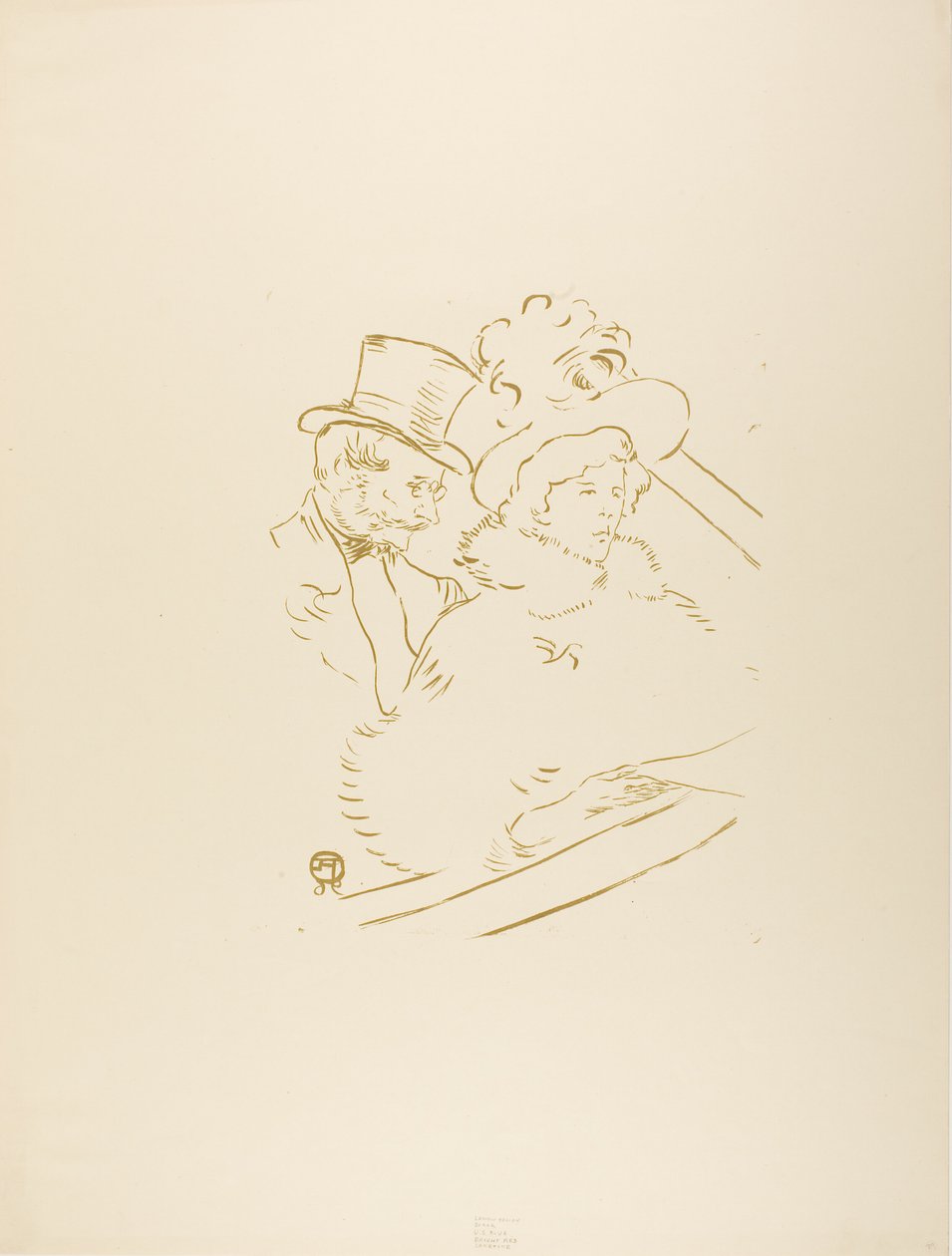 På konserten av Henri de Toulouse Lautrec