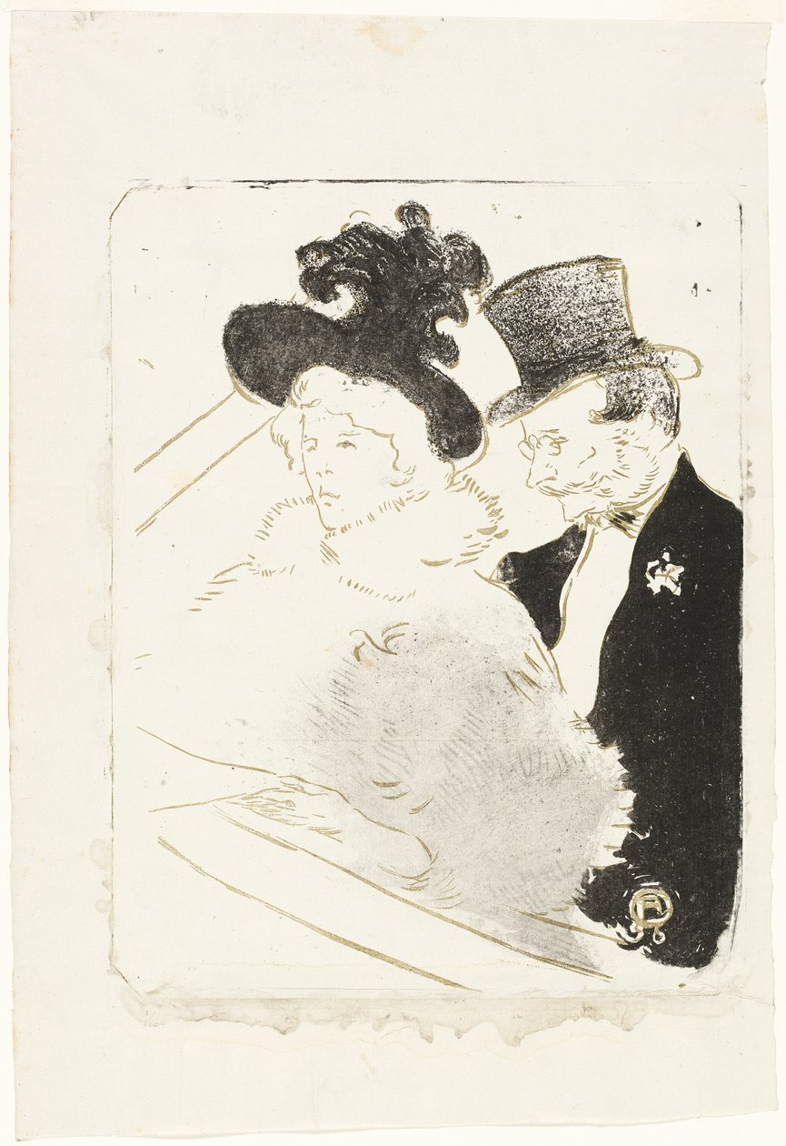 På konserten av Henri de Toulouse Lautrec