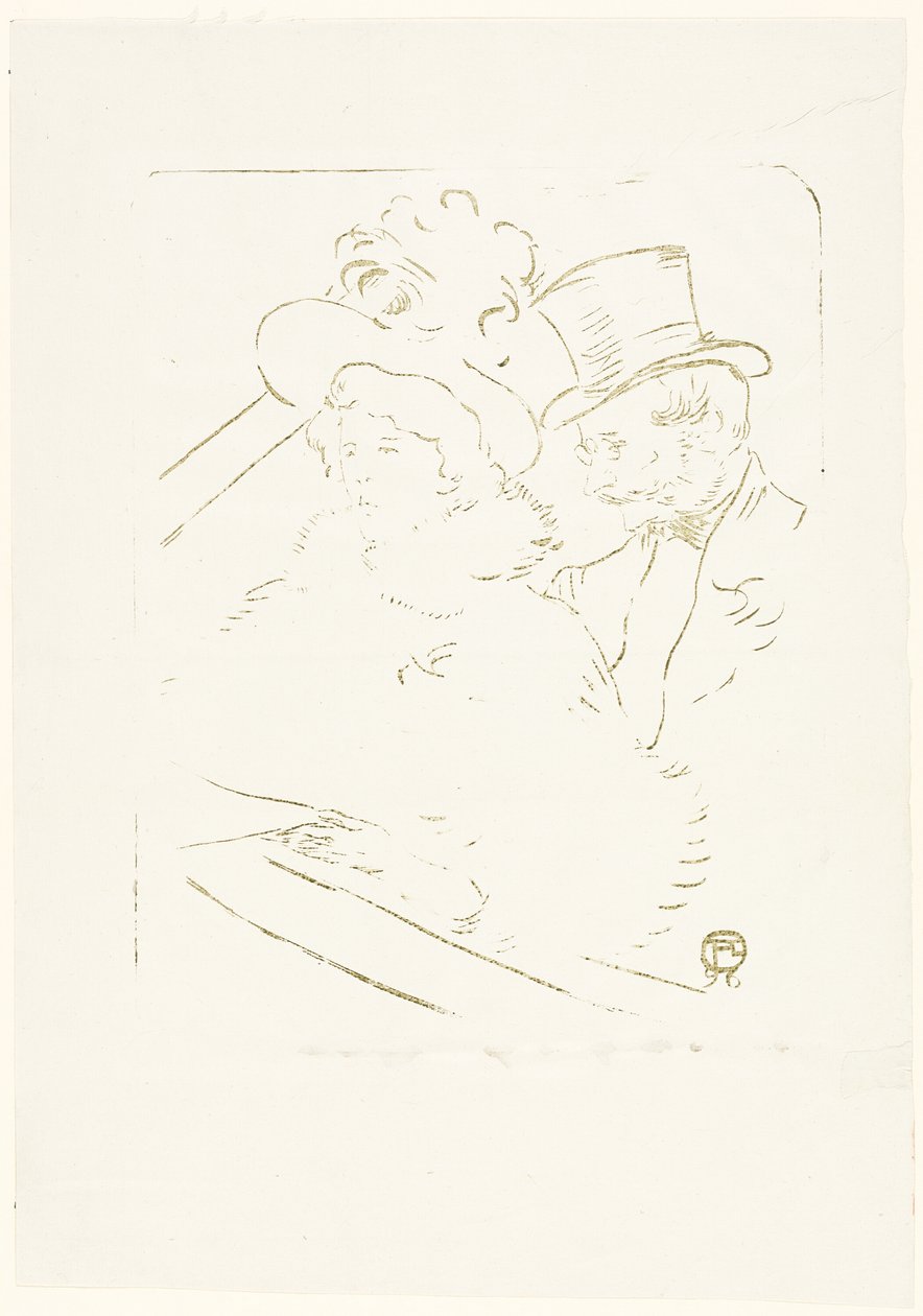 På konserten av Henri de Toulouse Lautrec
