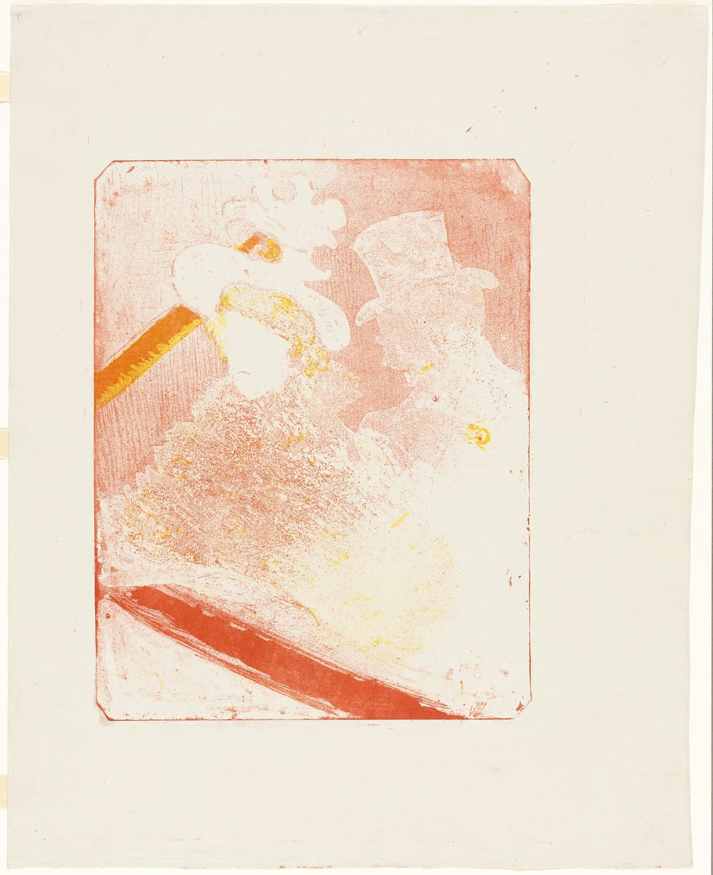 På konserten av Henri de Toulouse Lautrec