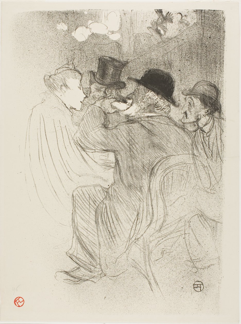 At the Moulin Rouge: A Rude! En skikkelig frekk! av Henri de Toulouse Lautrec