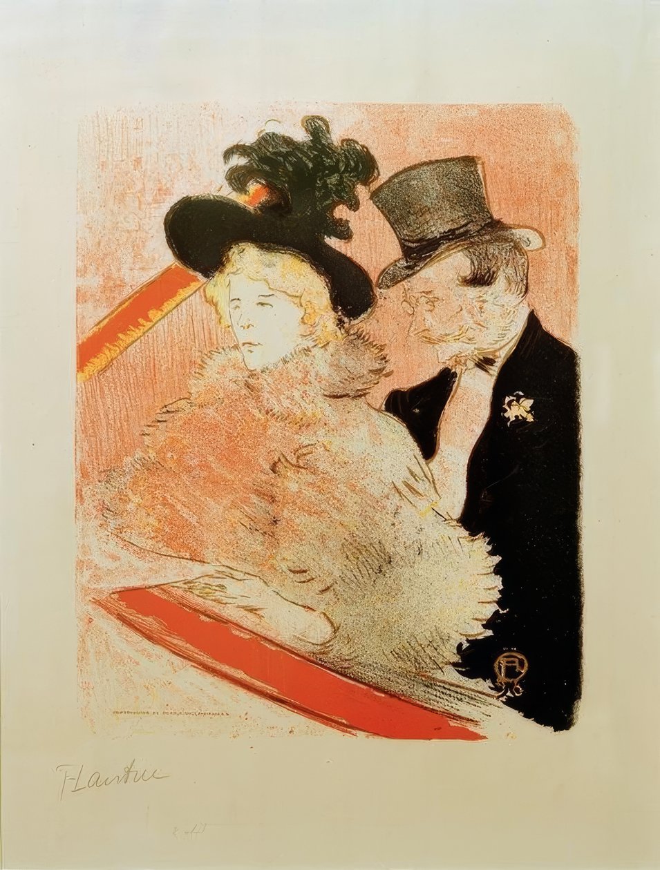 Konsert av Henri de Toulouse Lautrec