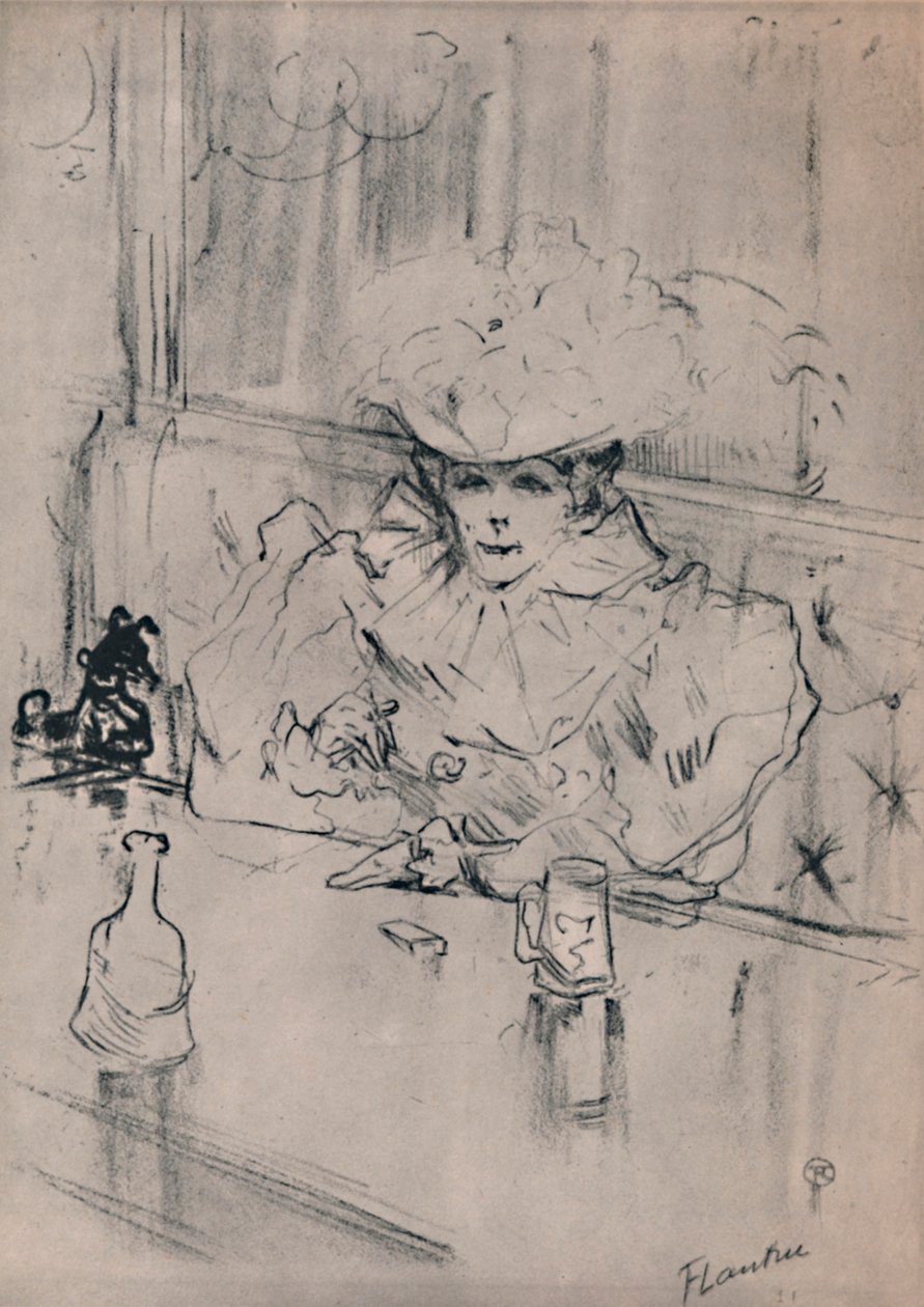 Au Hanneton, ca. 1898, 1946 av Henri de Toulouse Lautrec